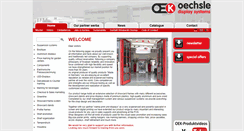 Desktop Screenshot of oek-display-systeme.de
